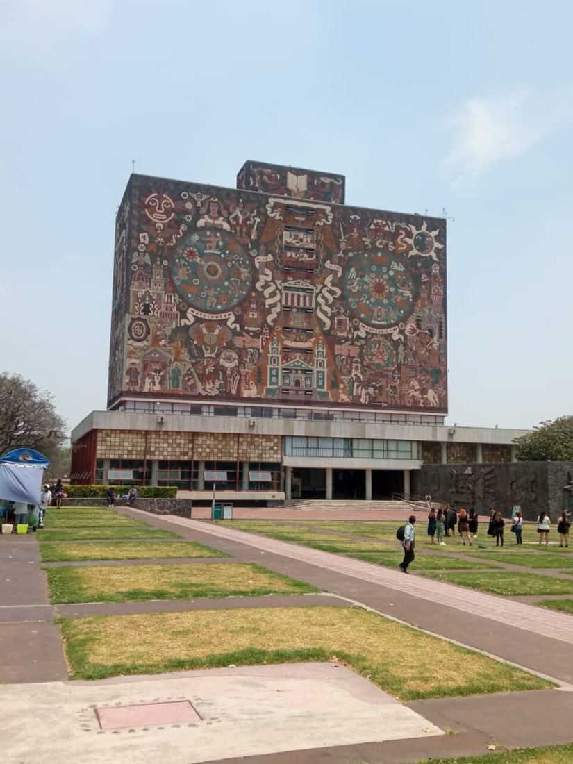 Biblioteca Central de la UNAM, Ciudad de México.